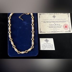 Camrose & Kross Jacqueline Bouvier Kennedy necklace